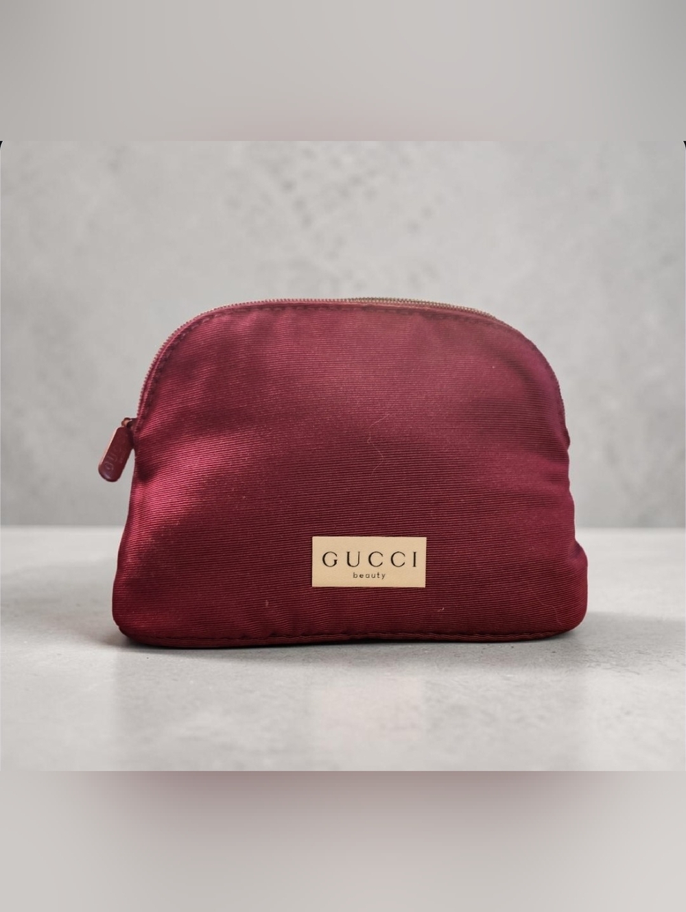 Gucci Beauty Burgundy Cosmetic Pouch Set - Picture 5 of 8